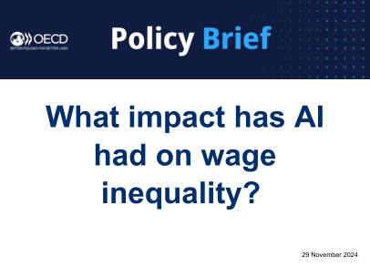 What impact has AI had on wage inequality?