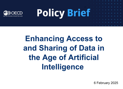 Enhancing Access to and Sharing of Data in the Age of Artificial Intelligence